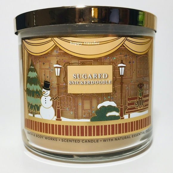 SUGARED SNICKERDOODLE 3 Wick Candle - Picture 1 of 3